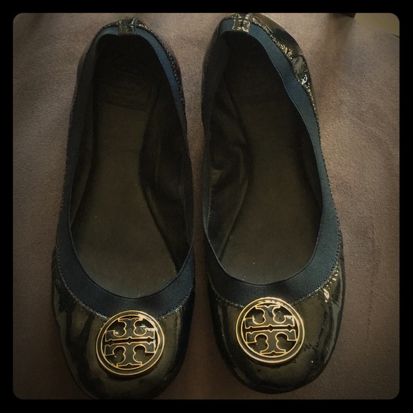 Tory Burch Shoes - Navy blue Tory Burch flats